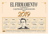 CALENDARIO ZARAGOZANO DE MESA 2020. EL FIRMAMENTO