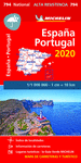 MAPA NATIONAL ESPA�A - PORTUGAL 2020 