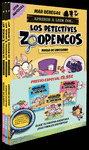 PACK APRENDE A LEER CON... LOS DETECTIVES ZOOPENCOS! 4, 5 Y 6: EN LETRA MAYSCU