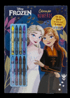 FROZEN. COLOREA POR NMEROS CON CERAS