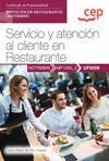 MANUAL SERVICIO Y ATENCION AL CLIENTE EN RESTAURAN