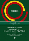 TEMARIO OPOSICIN GUARDIA CIVIL. ESCALA DE CABOS Y GUARDIAS