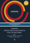 TEMARIO OPOSICIN ESCALA BSICA POLICA NACIONAL  2016
