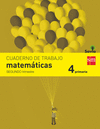 CUADERNO DE MATEMATICAS. 4 PRIMARIA, 2 TRIMESTRE. SAVIA