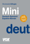 DICCIONARIO MINI ALEM�N-ESPA�OL/ESPA�OL-ALEM�N