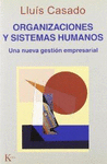 ORGANIZACIONES Y SISTEMAS HUMANOS