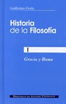 HISTORIA DE LA FILOSOFIA I GRECIA Y ROMA