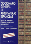 DICCIONARIO GENERAL DE ABREVIATURAS ESPAOLAS
