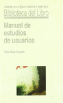 MANUAL DE ESTUDIOS DE USUARIOS.BIBLIOTECA DEL