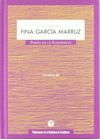 LA VOZ DE FINA GARCIA MARRUZ + CD   PR-16 POESA EN LA RESIDENCIA
