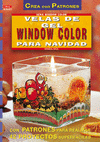 VELAS DE GEL CON MOTIVOS WINDOW COLOR NAVIDAD