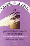 QUE SENTIDO TIENE LA REVOLUCION SI NO...CI-56