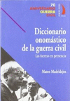 DICCIONARIO ONOM�STICO GUERRA CIVIL 70 AGC-04