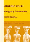GORGIAS Y PARMENIDES   BE-72