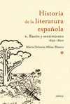 H LITERATURA ESPAOLA 4. RAZN Y SENTIMIENTO 1692-1800